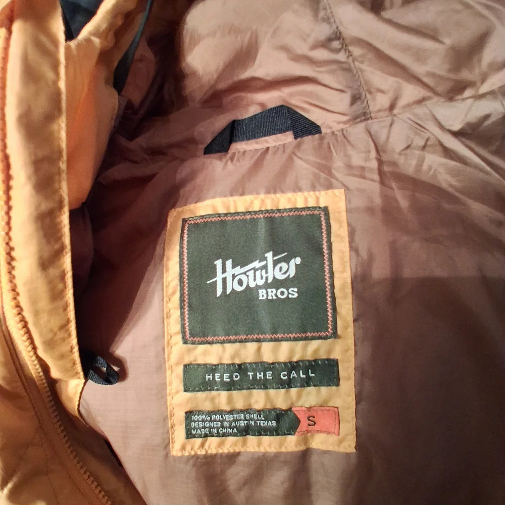 Howler Bros Outdoor Quilted Jacket - Colonel Mustard *Make Offer* - Picture 5 of 11
